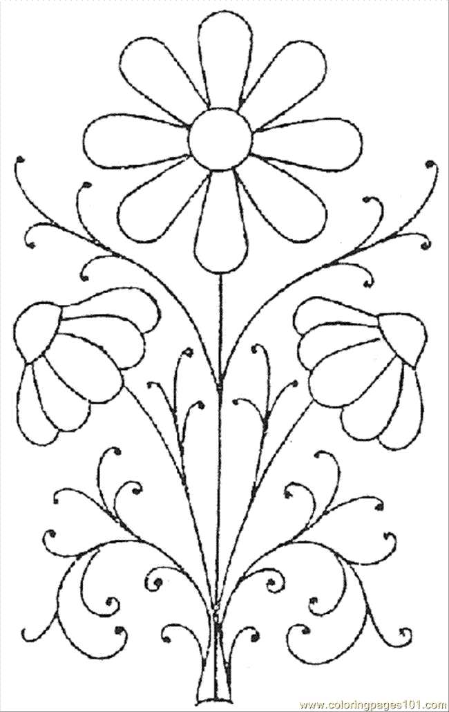 printable flower shapes