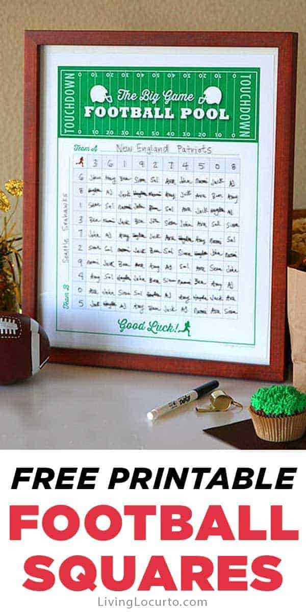 printable football board