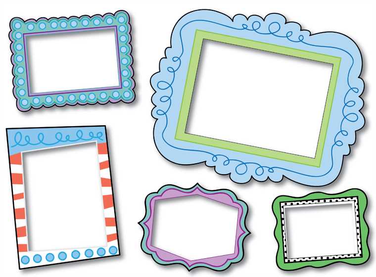 printable frame template