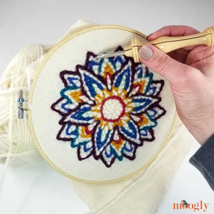 printable free punch needle patterns for beginners