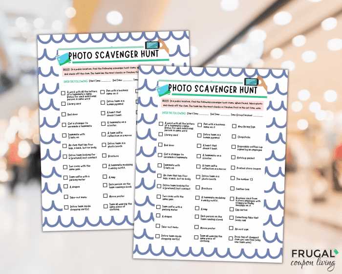 printable games teens