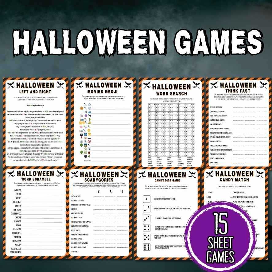 printable games teens