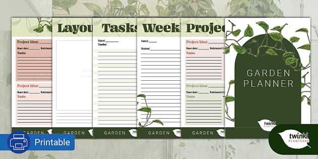 printable garden planner free
