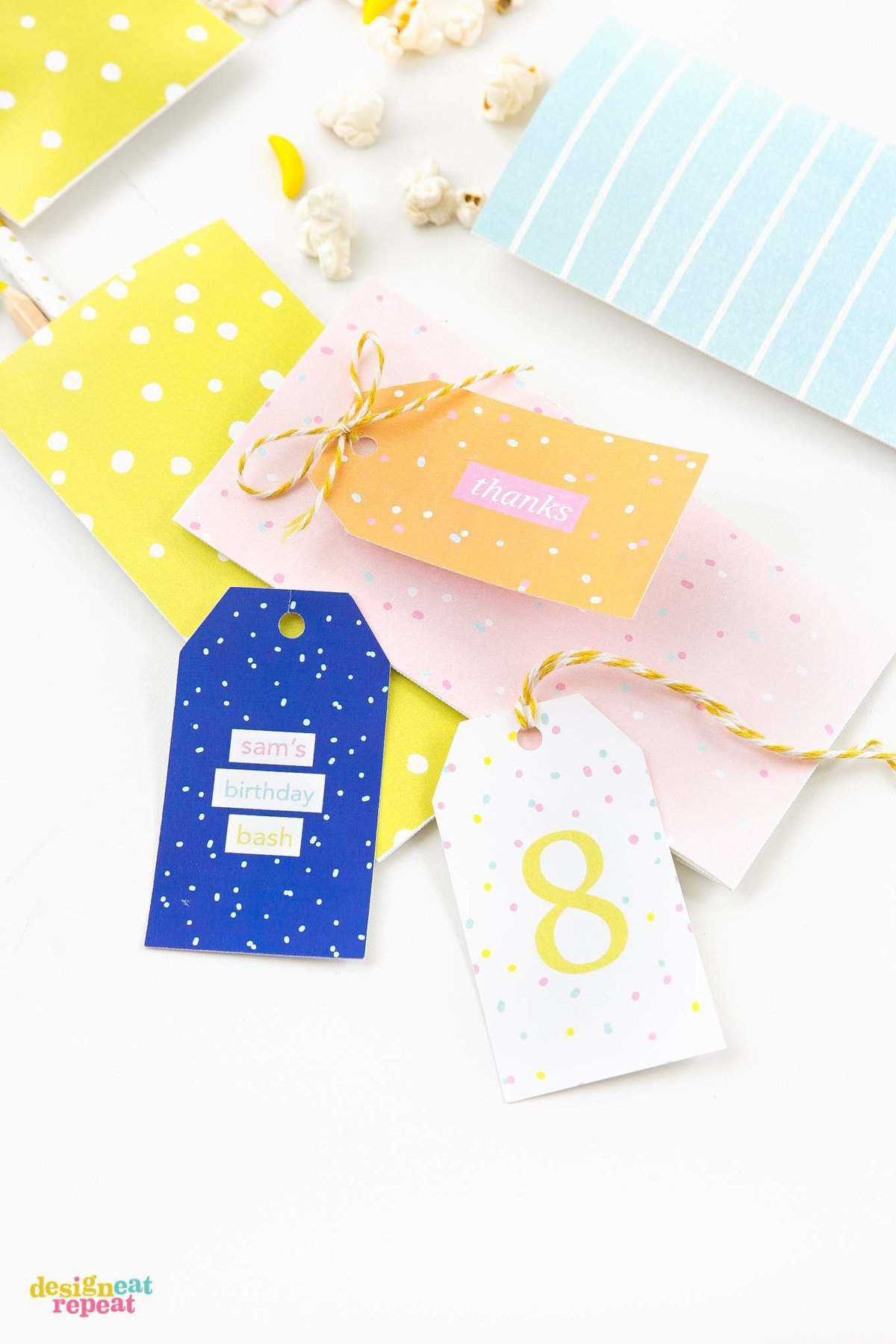printable gift bag tags