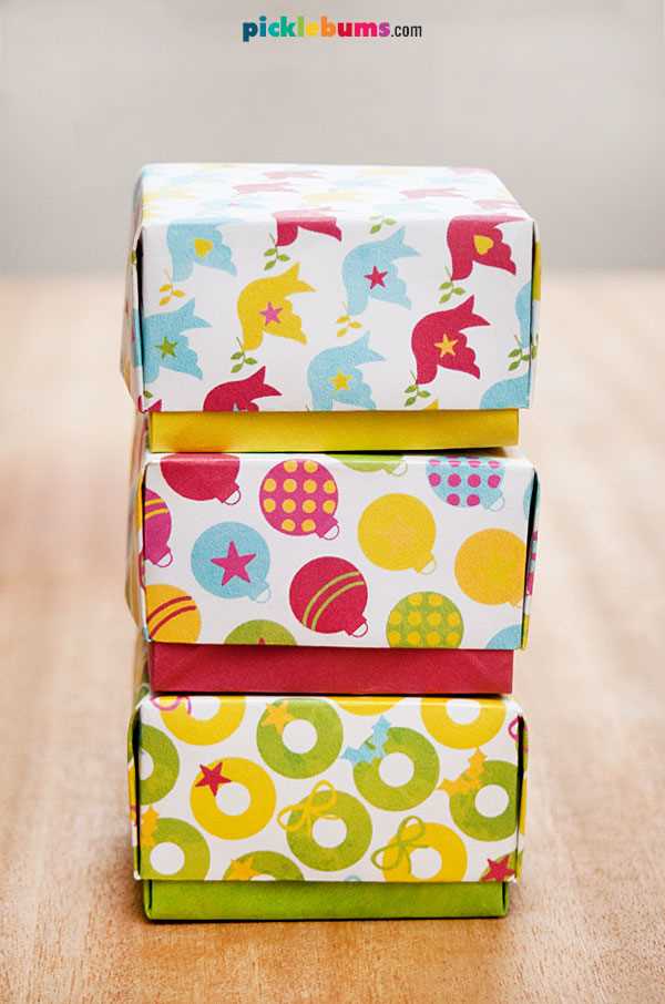 printable gift box