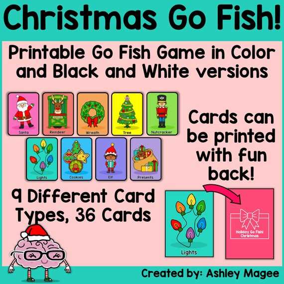 printable go fish cards