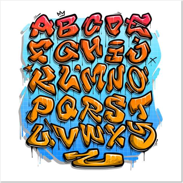 printable graffiti alphabet letters