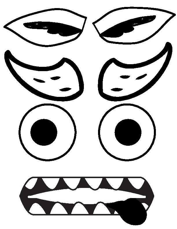 printable gruffalo craft