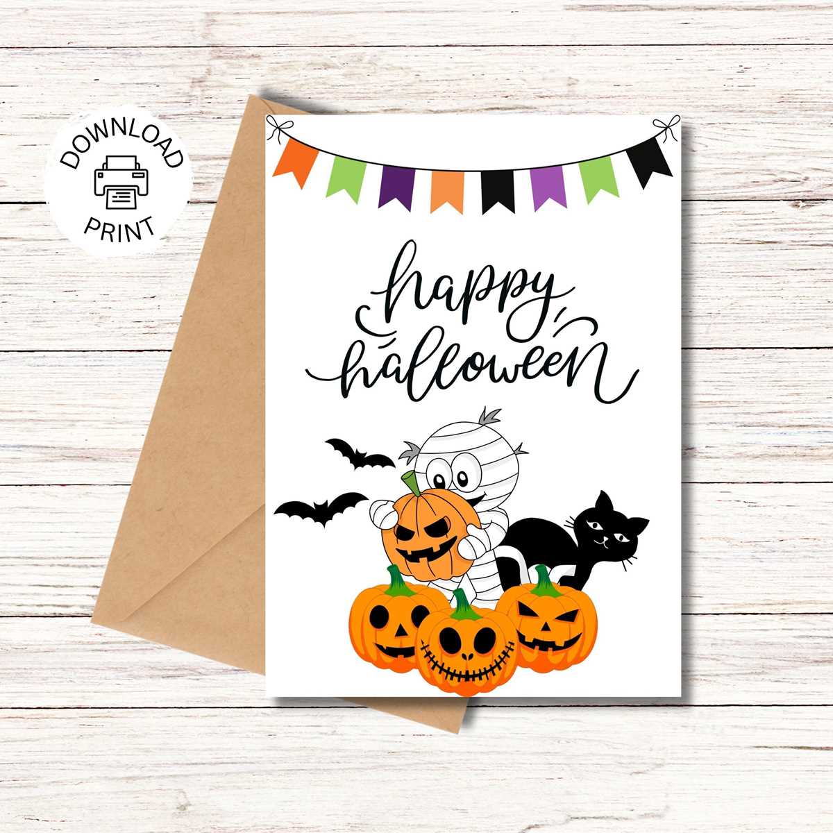 printable halloween cards