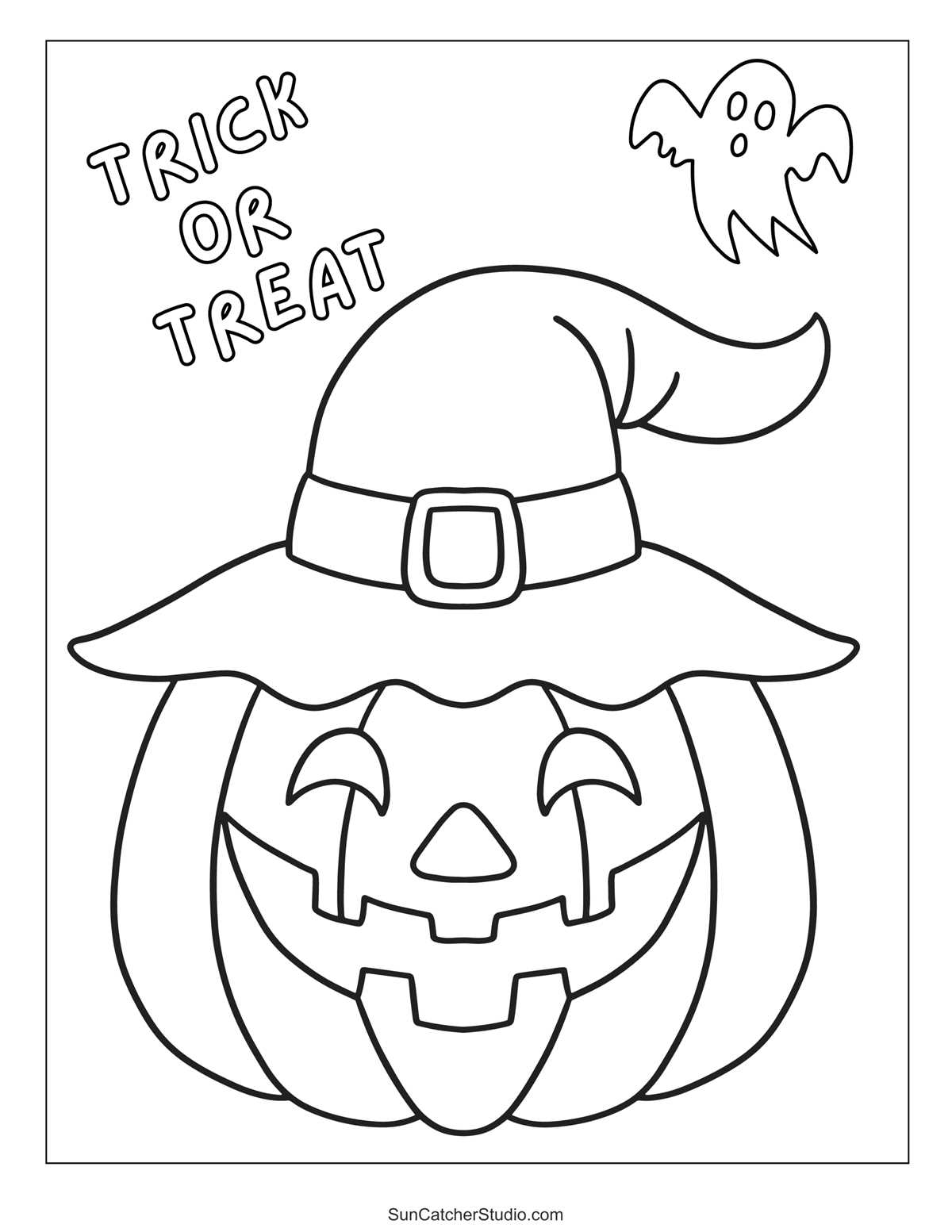 printable halloween coloring book