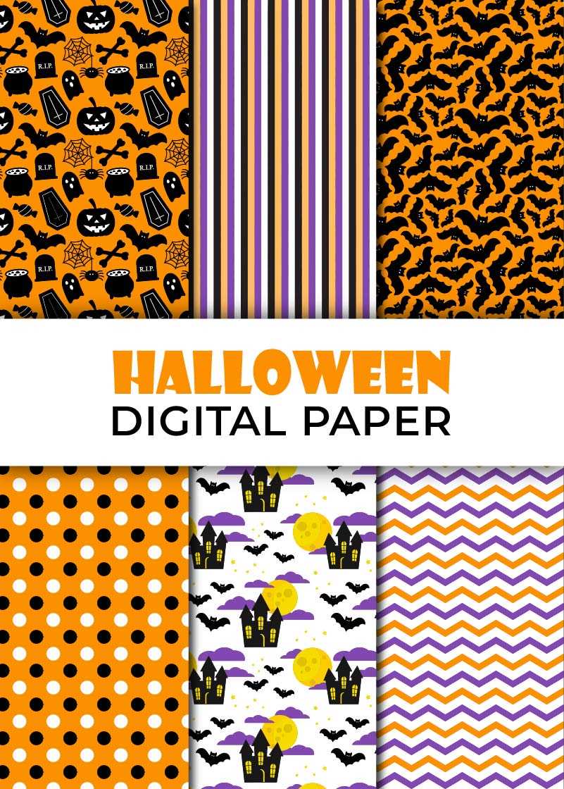 printable halloween paper