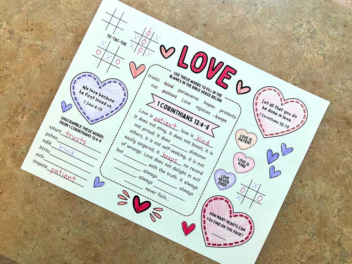printable hearts with bible verses