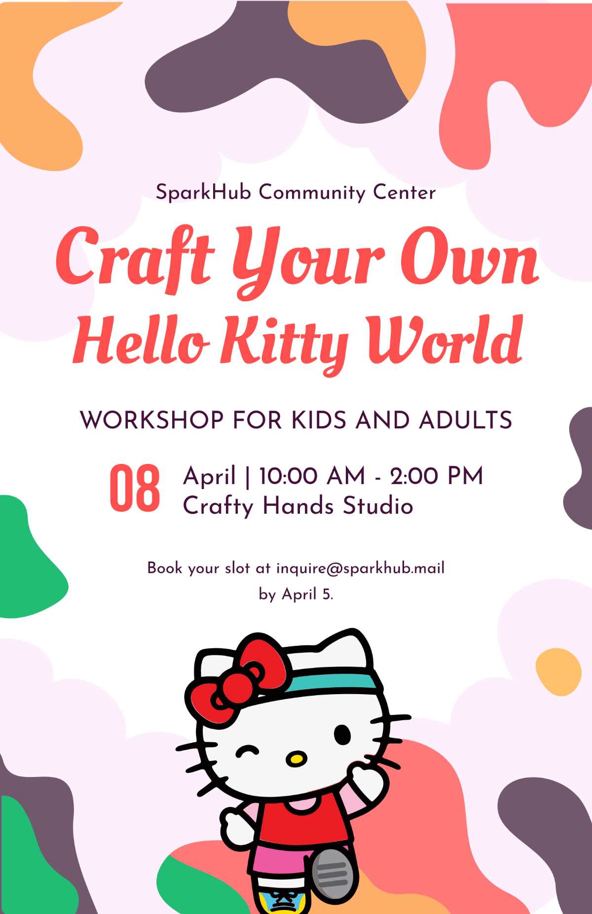 printable hello kitty crafts
