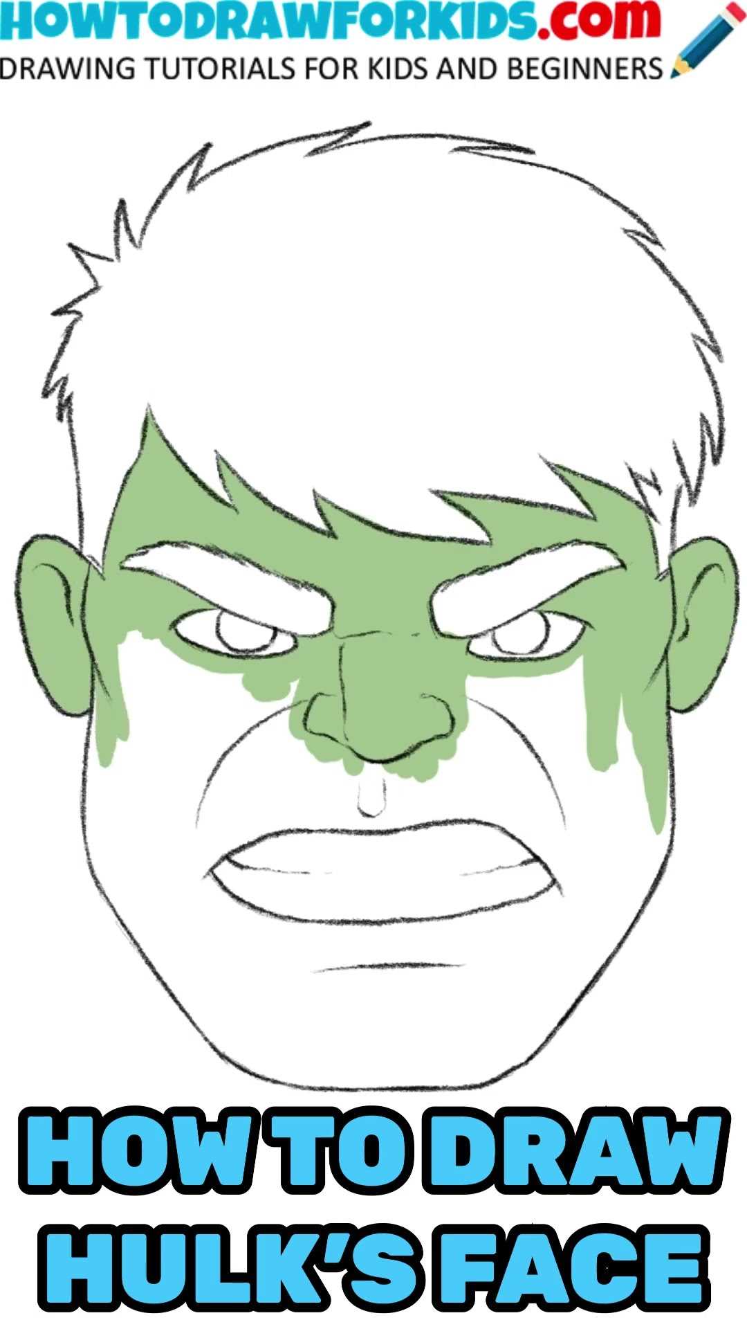 printable hulk face