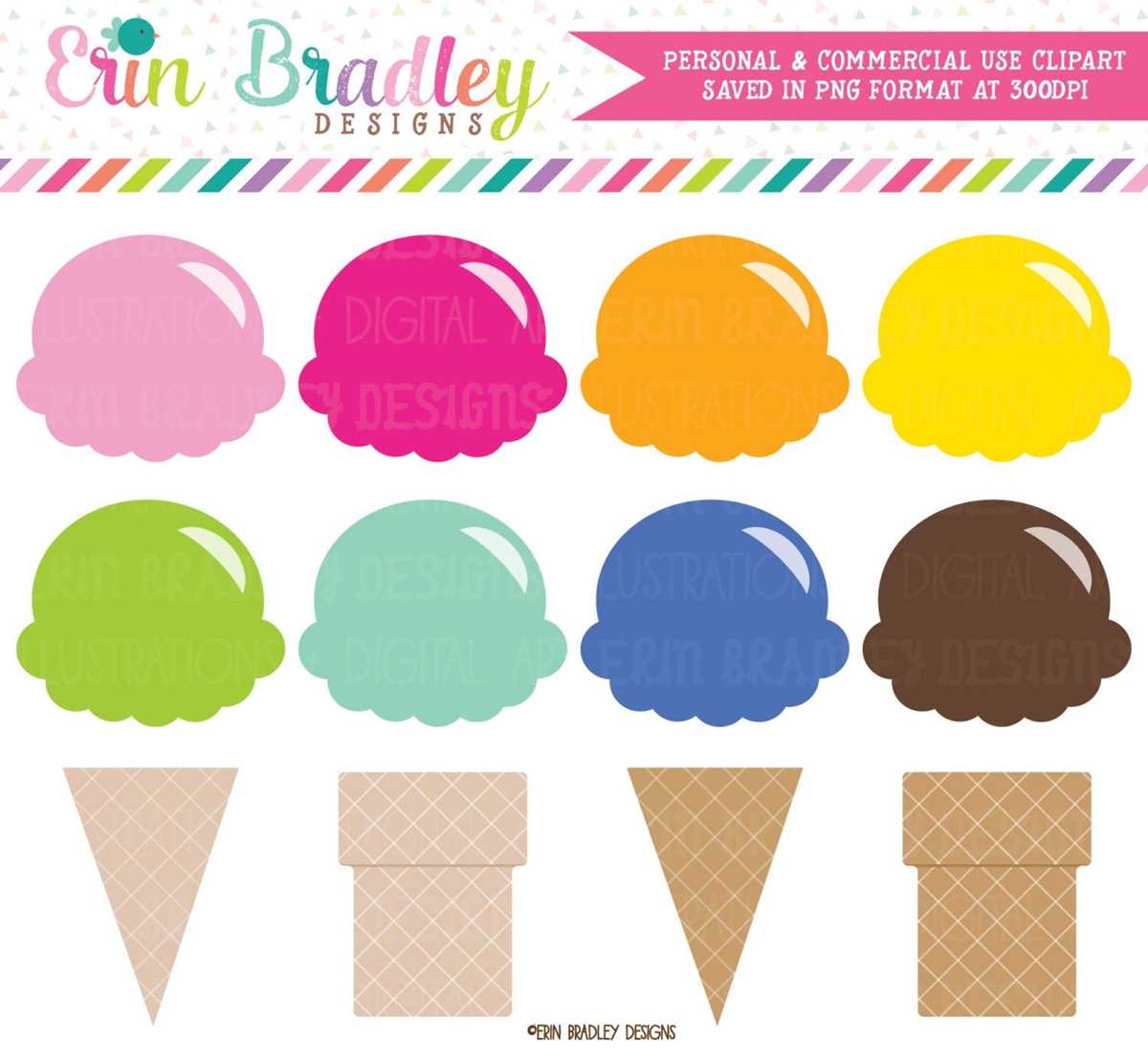 printable ice cream scoops