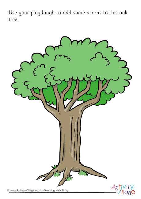 printable image of a tree