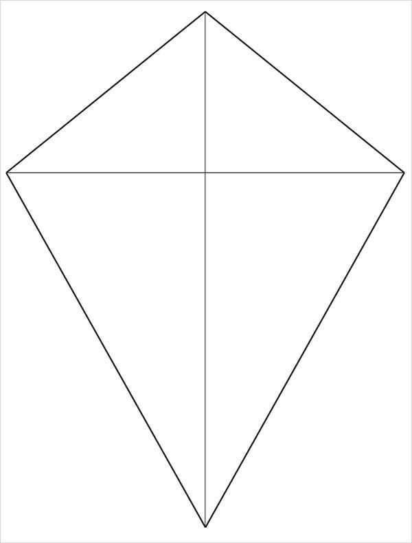 printable kite pattern