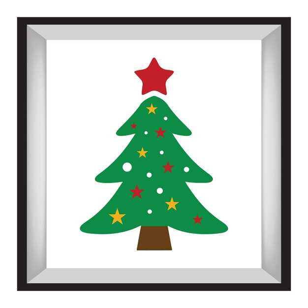 printable large christmas tree