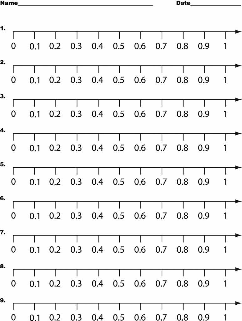 printable large number line