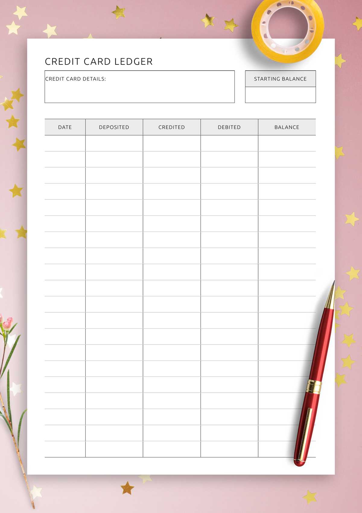 printable ledger sheets free