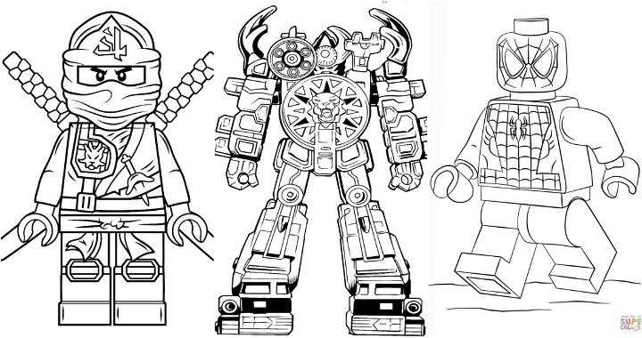 printable lego coloring pages