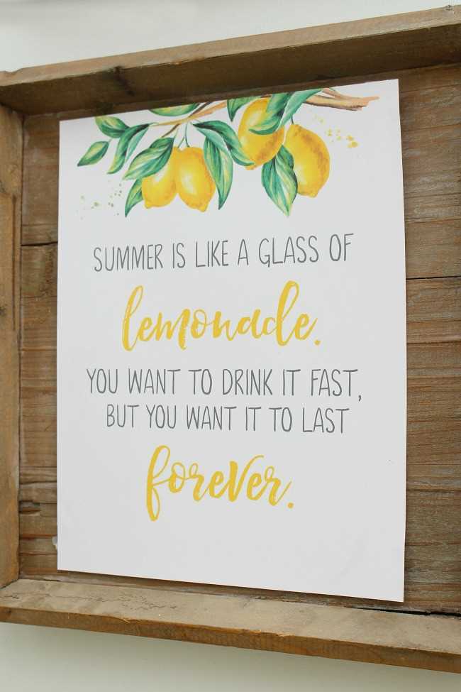 printable lemonade stand signs