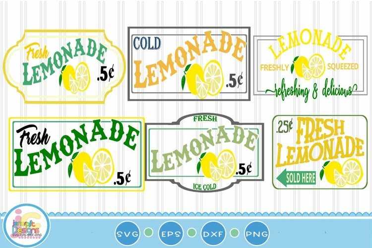 printable lemonade stand signs