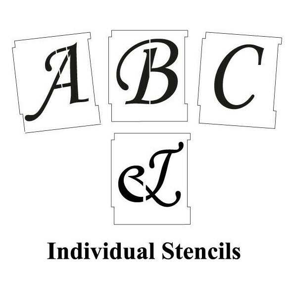 printable letter a stencils