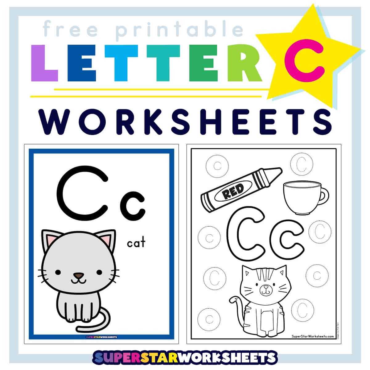 printable letter c