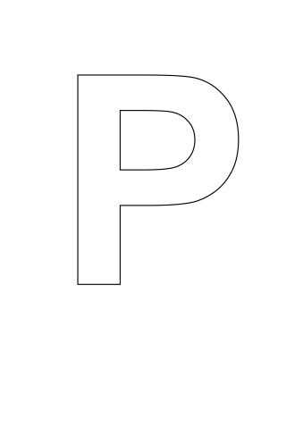 printable letter stencil