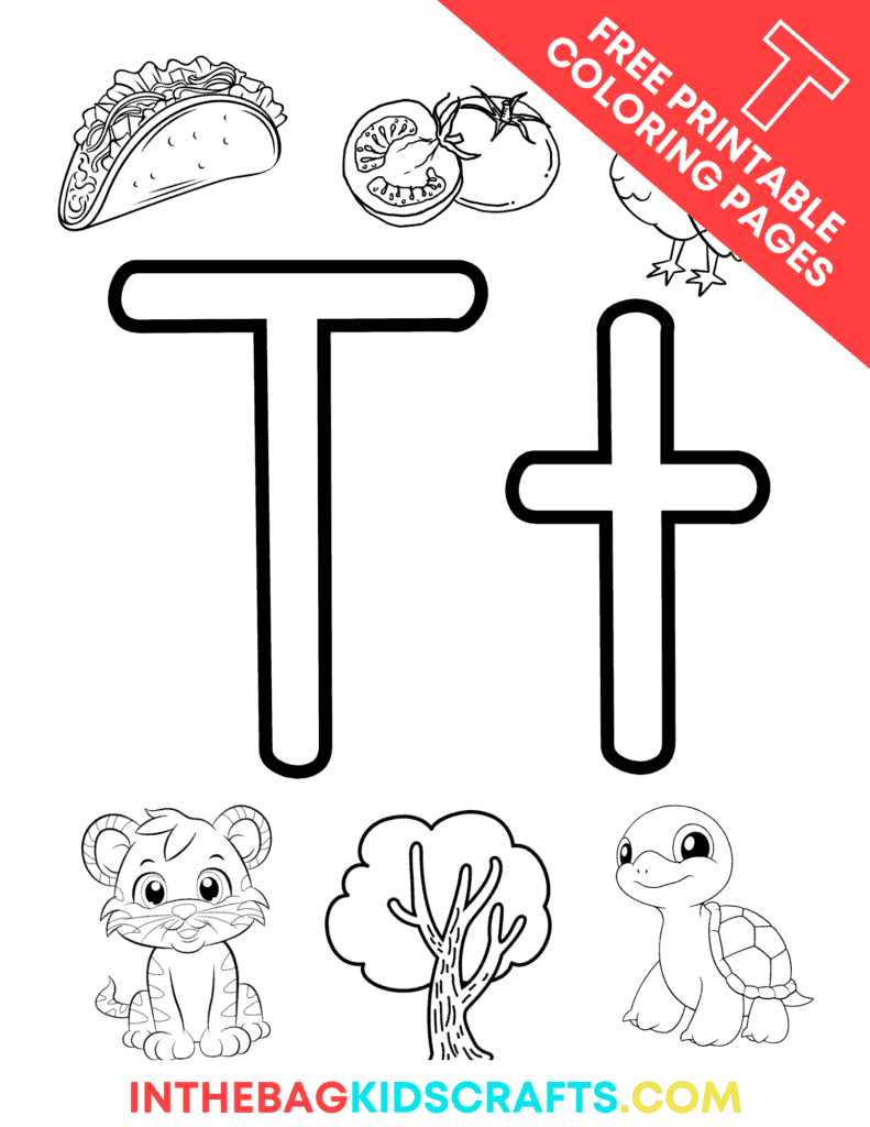 printable letters t