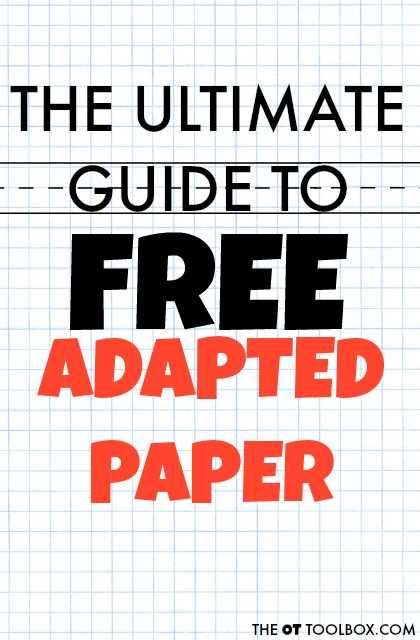 printable lined paper for preschool