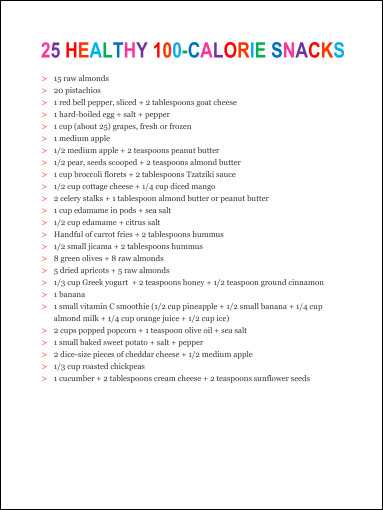 printable list of whole foods