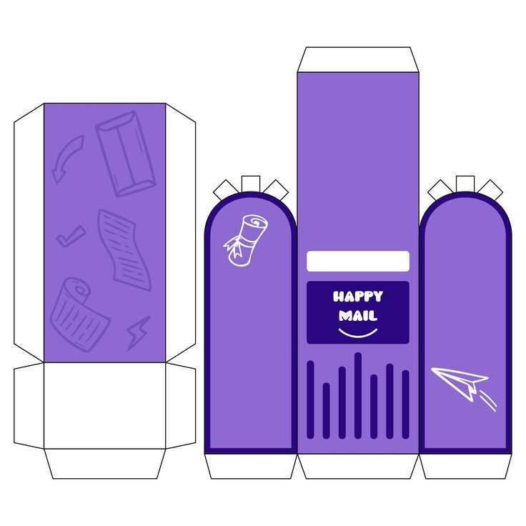 printable mailbox template