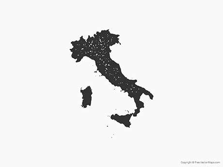 printable map of italy free