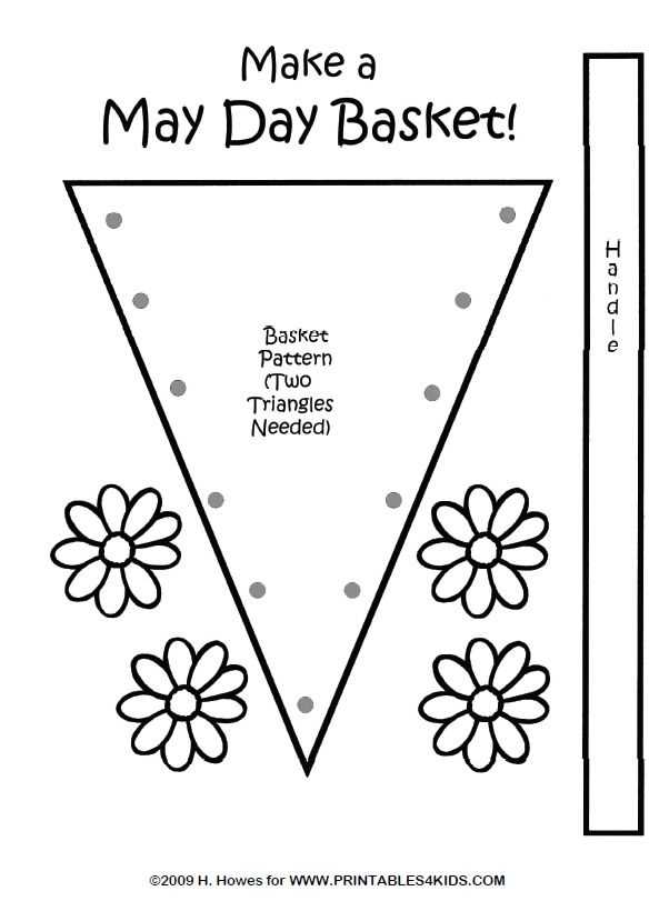 printable may day baskets
