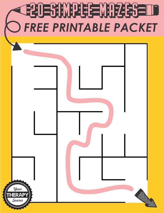 printable mazes for kids