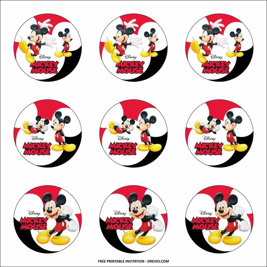 printable mickey mouse hat template