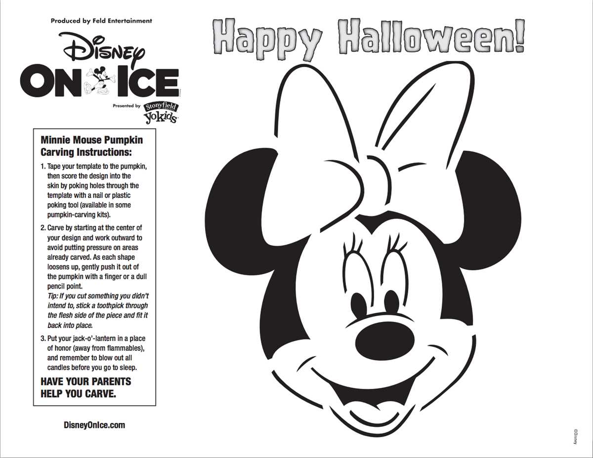 printable mickey mouse pumpkin