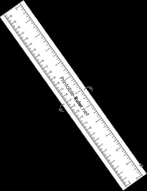 printable millimeter measuring tape