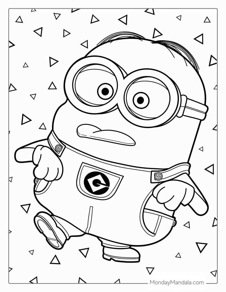 printable minions coloring pages