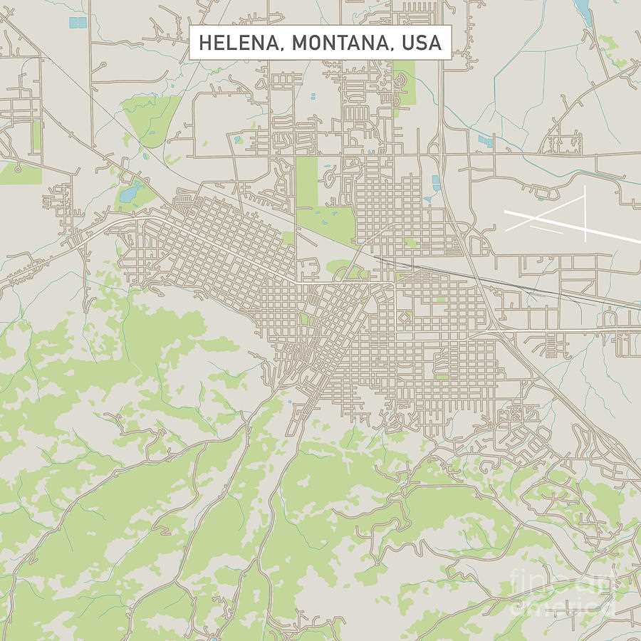 printable montana map