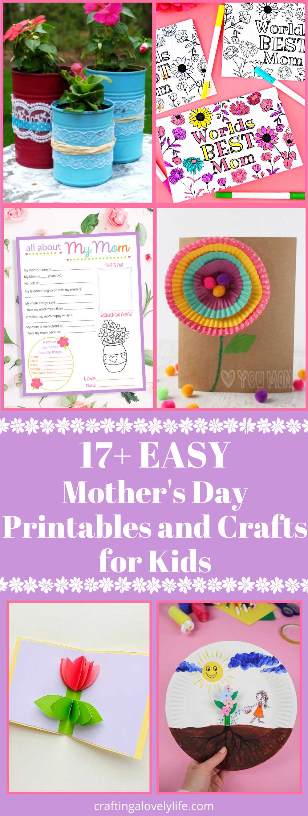 printable mothers day crafts