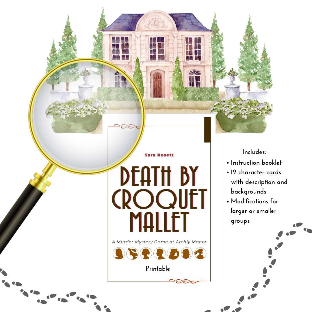 printable murder mystery