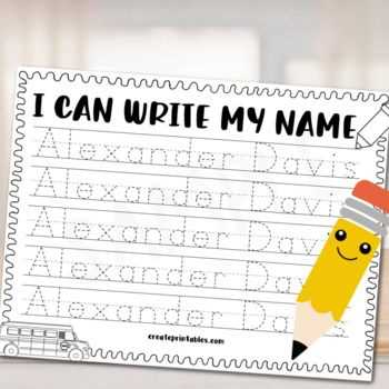printable name tracing free