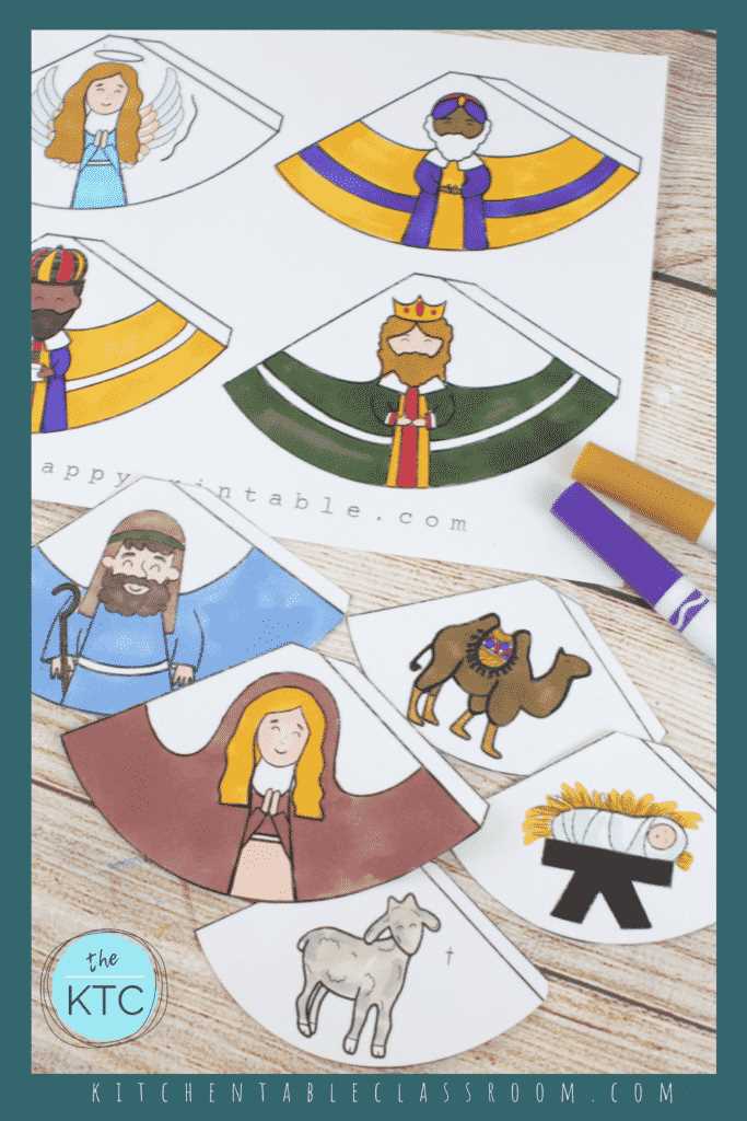 printable nativity scene free