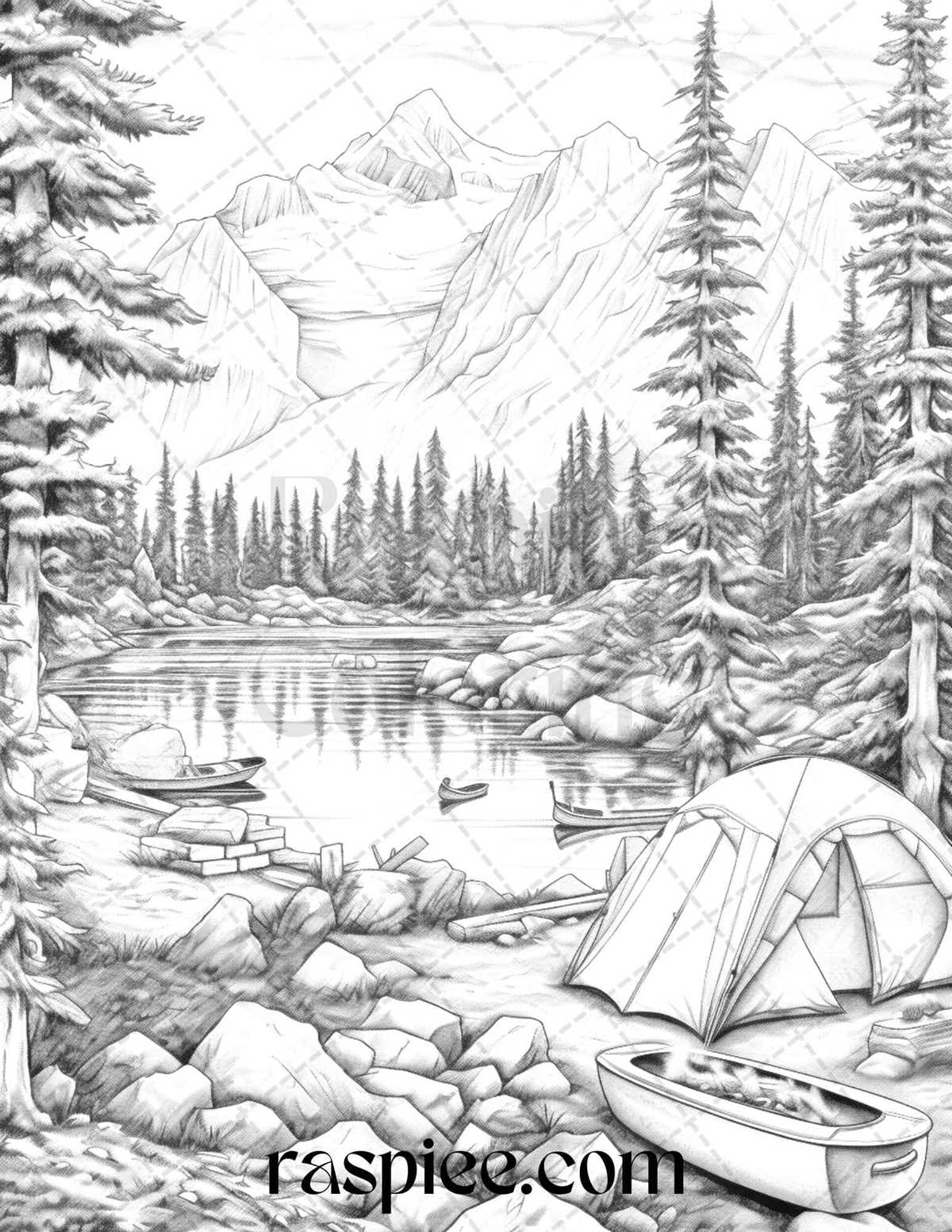 printable nature pictures to color
