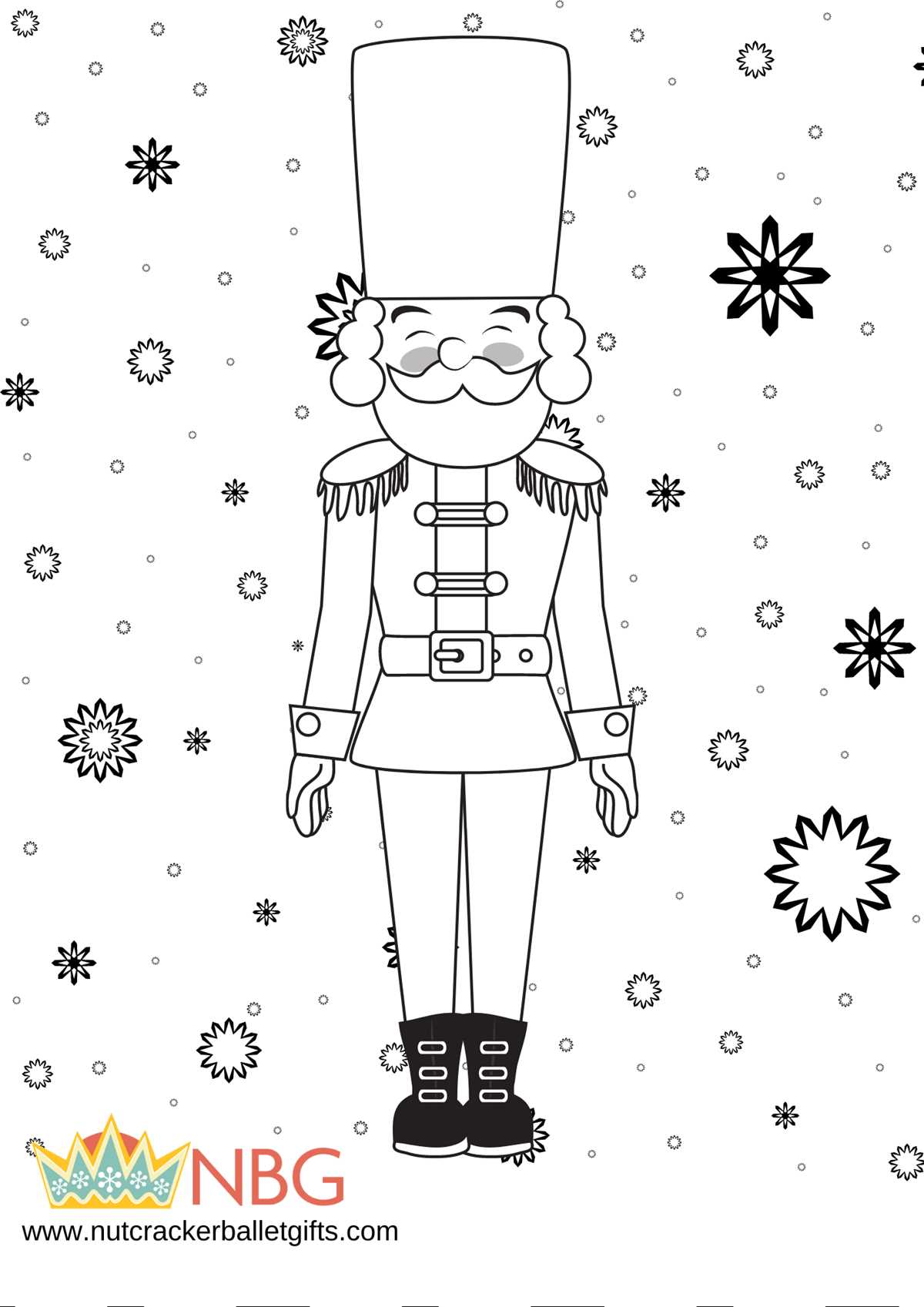printable nutcracker coloring pages