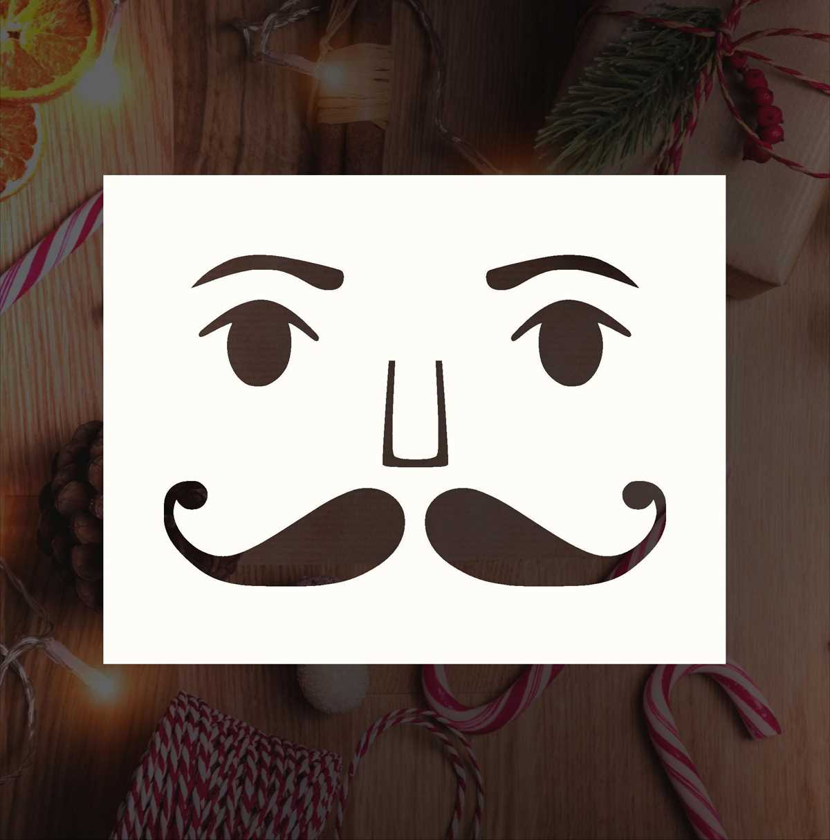 printable nutcracker face