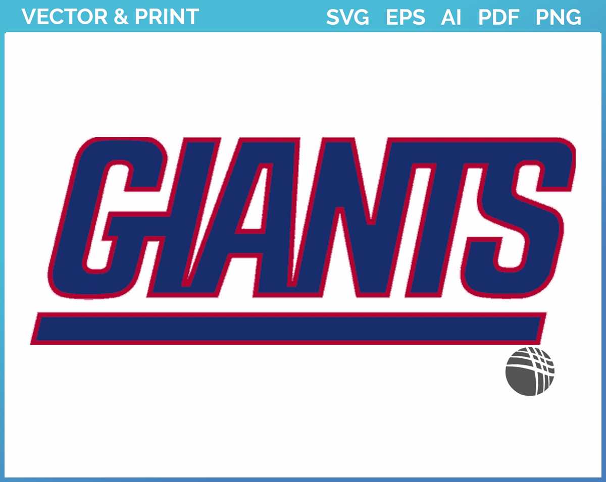 printable ny giants logo
